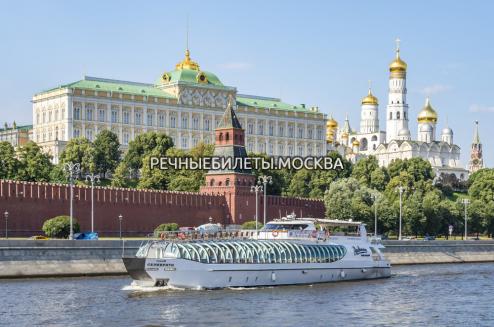 Речная прогулка по Москве на яхте Рэдиссон (гостиница Украина)