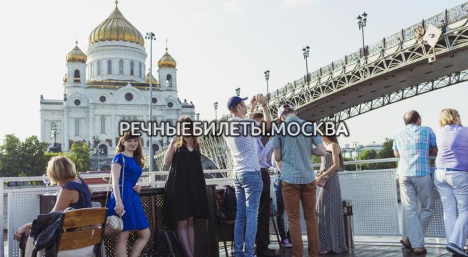 Фотоотчет с прогулок по Москве-реке